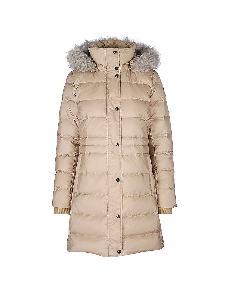 TOMMY HILFIGER Steppmantel Tyra beige | L